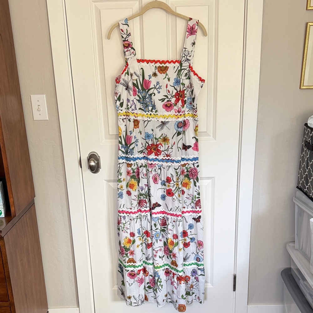 J McLaughlin Nara Tiered Floral Dress